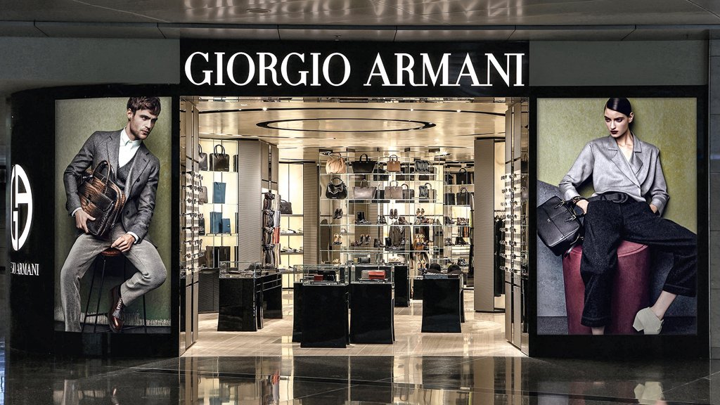 marcas armani