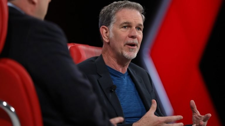 Fundador da Netflix faturou US$ 1 bi desde o Natal Fundador da Netflix faturou US$ 1 bi desde o Natal