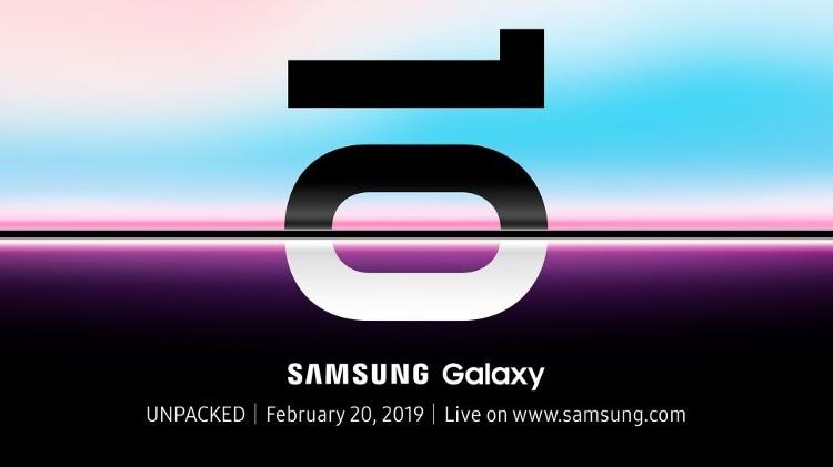 Samsung Galaxy S10 será lançado em fevereiro