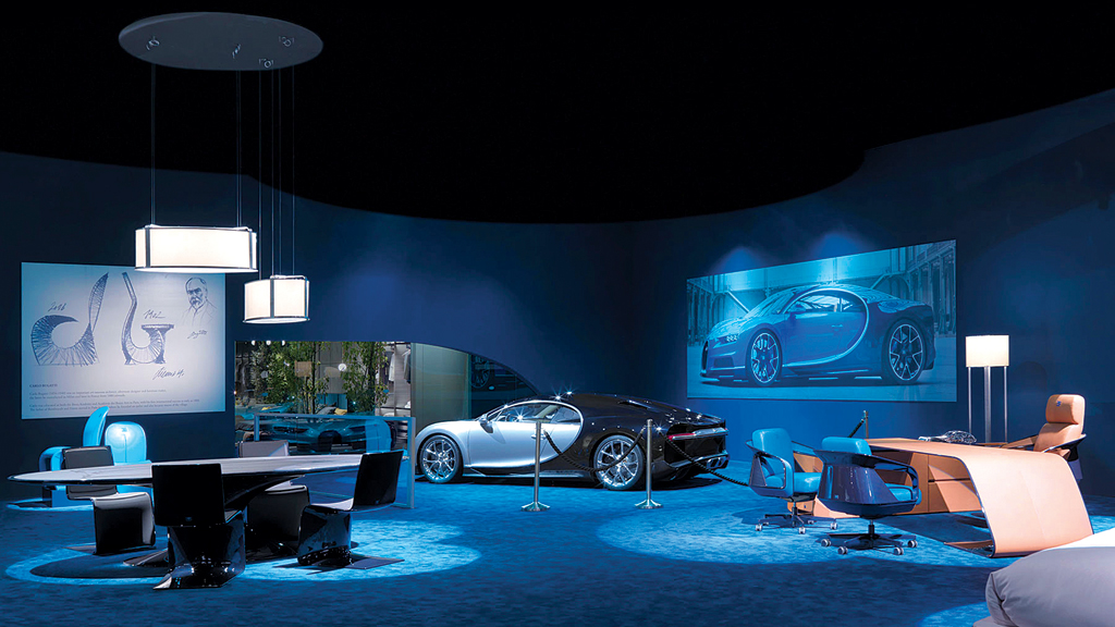 Tenha uma Bugatti na sala de casa