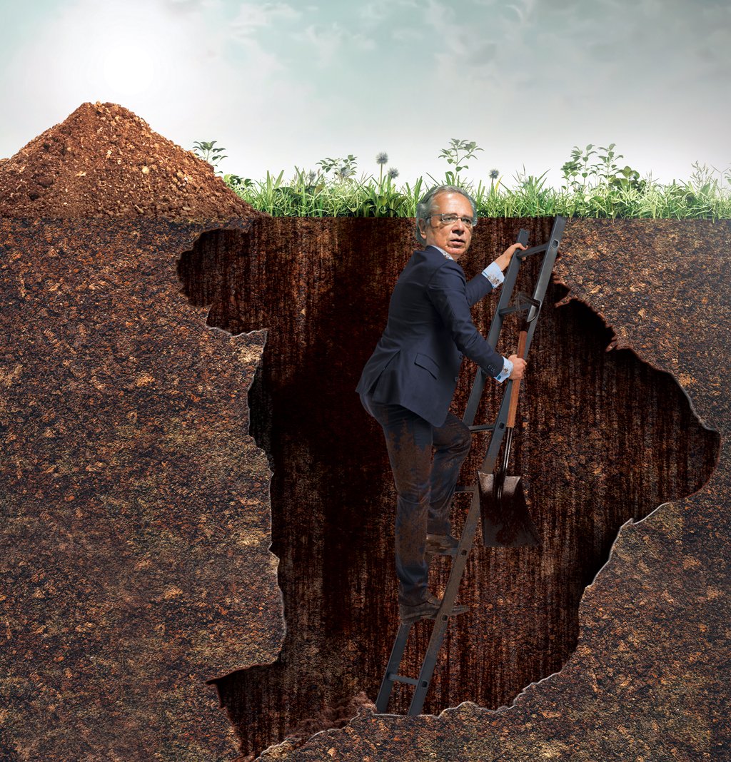 O Brasil vai conseguir sair do fundo do poço? - ISTOÉ DINHEIRO