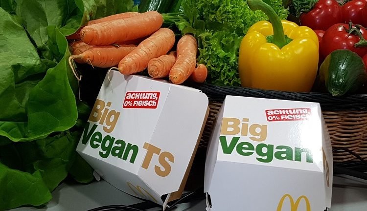 McDonald’s lança Big Mac vegano com hambúrguer de origem vegetal McDonald’s lança Big Mac vegano com hambúrguer de origem vegetal