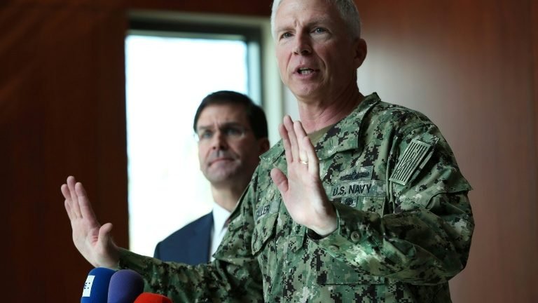 EUA mobilizam navio no Caribe frente a ‘reivindicação marítima excessiva’ da Venezuela EUA mobilizam navio no Caribe frente a ‘reivindicação marítima excessiva’ da Venezuela