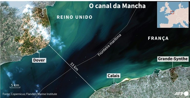 'Deus, o mar e nós': crônica de uma travessia do Canal da Mancha ...