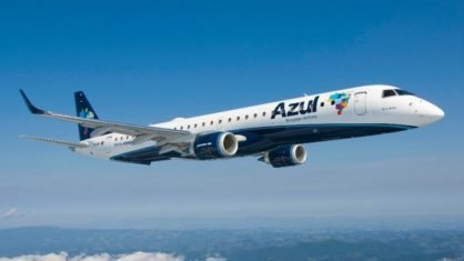 Crédito: Reprodução/Facebook Azul Crédito: Reprodução/Facebook Azul