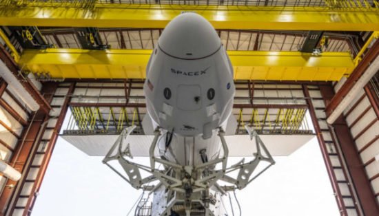 Crédito: Reprodução/Flickr SpaceX Crédito: Reprodução/Flickr SpaceX