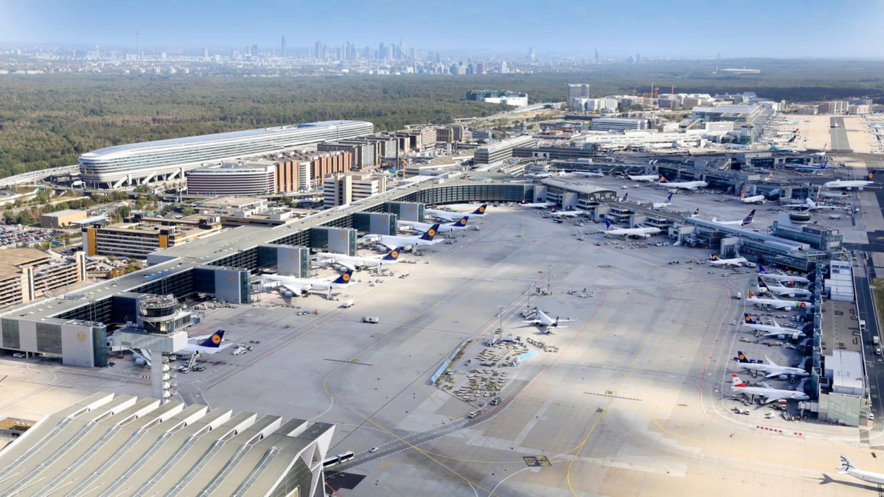 Crédito: Reprodução Twitter Frankfurt Airport Crédito: Reprodução Twitter Frankfurt Airport