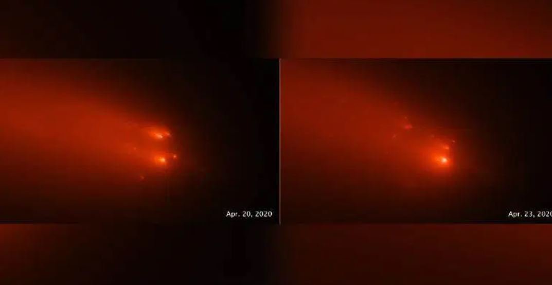 Atlas The Comet That Crumbled Has A Long History With Earth Pledge Times