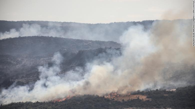 Síria executa acusados de causar incêndios florestais que devastaram o país Síria executa acusados de causar incêndios florestais que devastaram o país