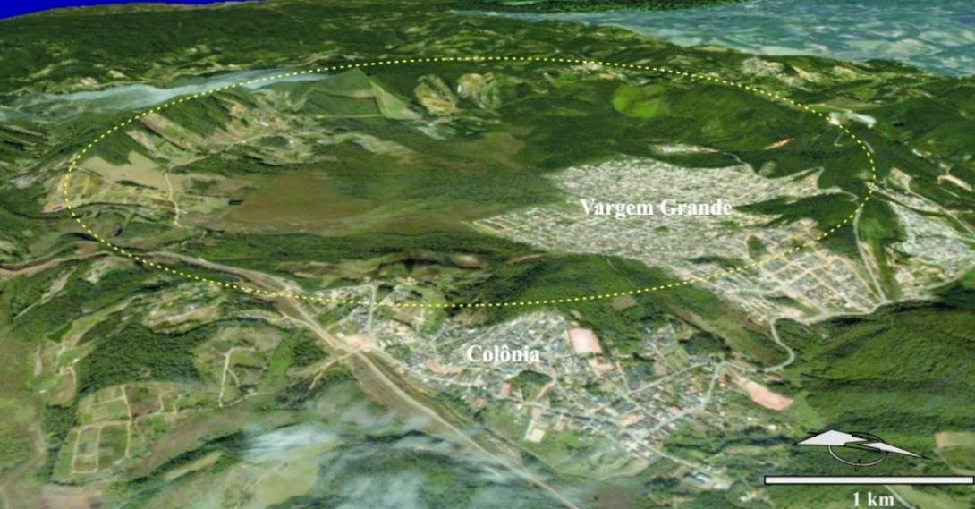 Estudo aponta que impacto de objeto extraterrestre gerou cratera em São Paulo Estudo aponta que impacto de objeto extraterrestre gerou cratera em São Paulo