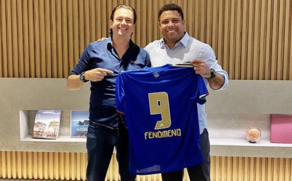 #Esporte: Ronaldo ‘Fenômeno’ anuncia compra de 90% das ações do Cruzeiro por R$ 400 milhões