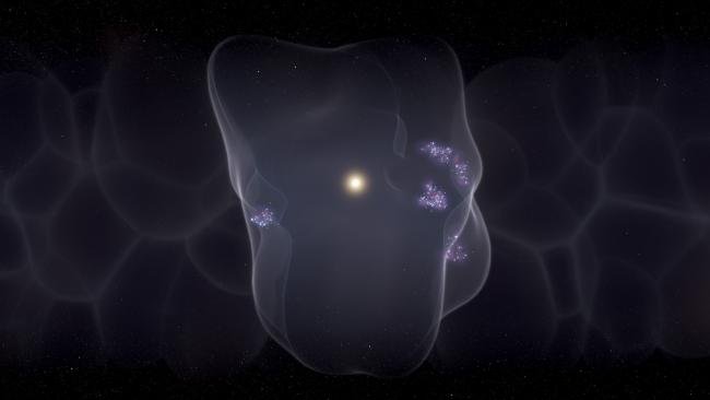 Crédito: Divulgação - Centro de Astrofísica Harvard-Smithsonian Crédito: Divulgação - Centro de Astrofísica Harvard-Smithsonian
