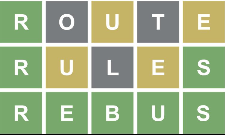 Crédito: Divulgação / Wordle Crédito: Divulgação / Wordle