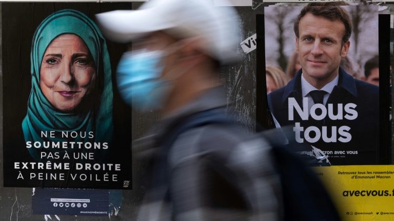 Macron e Le Pen, duas visões opostas da França e do mundo