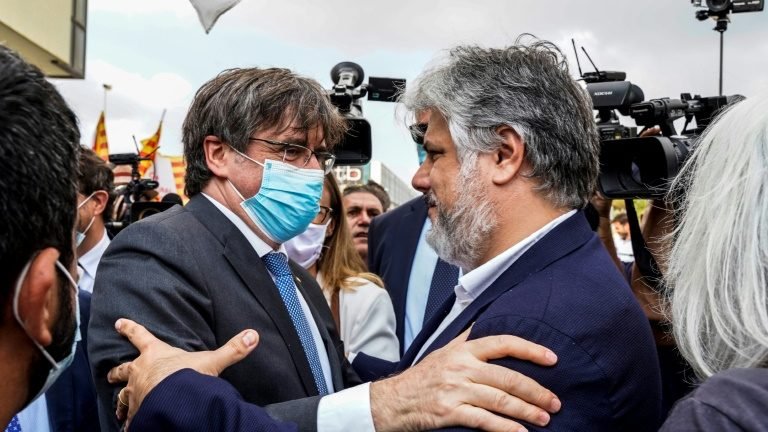 El separatismo catalán acusa al Gobierno español de espiar a sus líderes