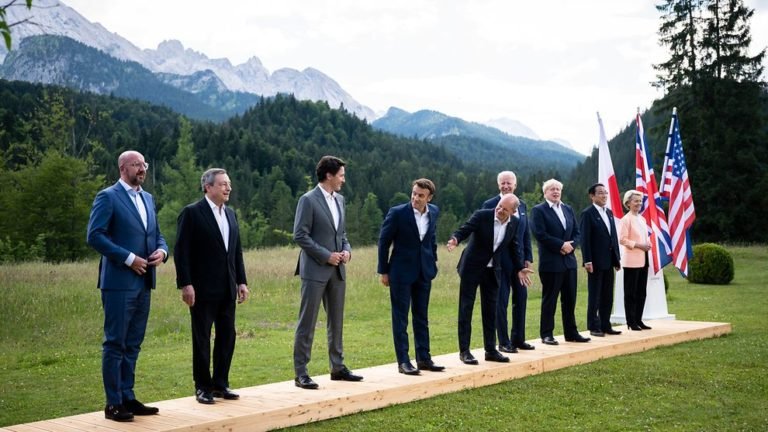 Crédito: Reprodução G7 Germany Crédito: Reprodução G7 Germany