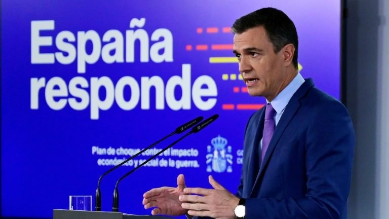 Espanha destinará mais € 9 bilhões para frear impacto econômico da guerra na Ucrânia Espanha destinará mais € 9 bilhões para frear impacto econômico da guerra na Ucrânia