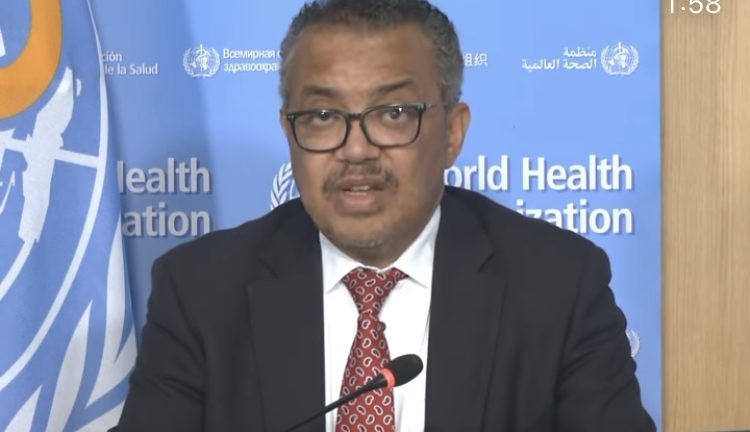 Crédito: Instagram Tedros Adhanom Crédito: Instagram Tedros Adhanom