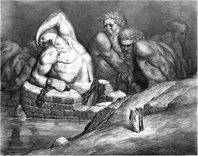 Ilustração da Divina Comédia, de Dante Aleghieri