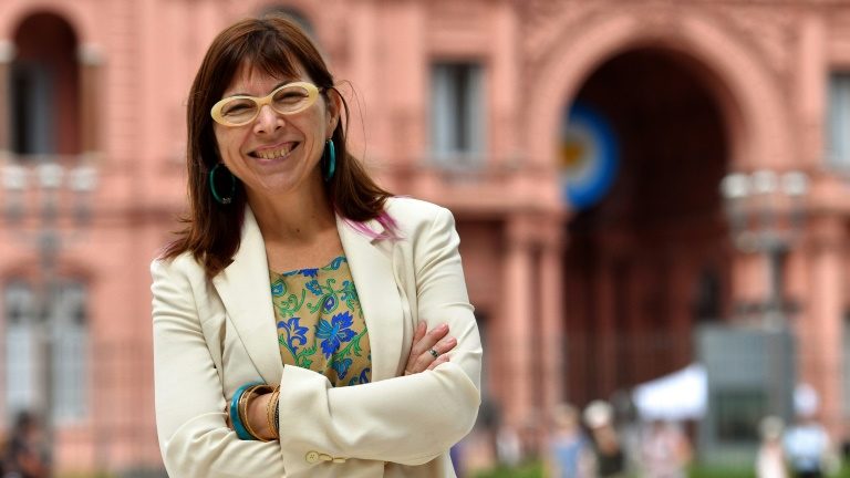 Foto da nova ministra da Economia da Argentina, Silvina Batakis, divulgada pelo Ministério do Interior argentino - Argentinian Ministry of Interior/AFP