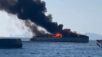 Sete membros da tripulação e nove passageiros da luxuosa embarcação saíram ilesos e foram evacuados para outros barcos que estavam nas proximidades