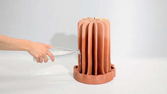 Humidificador em 3D que não usa eletricidade