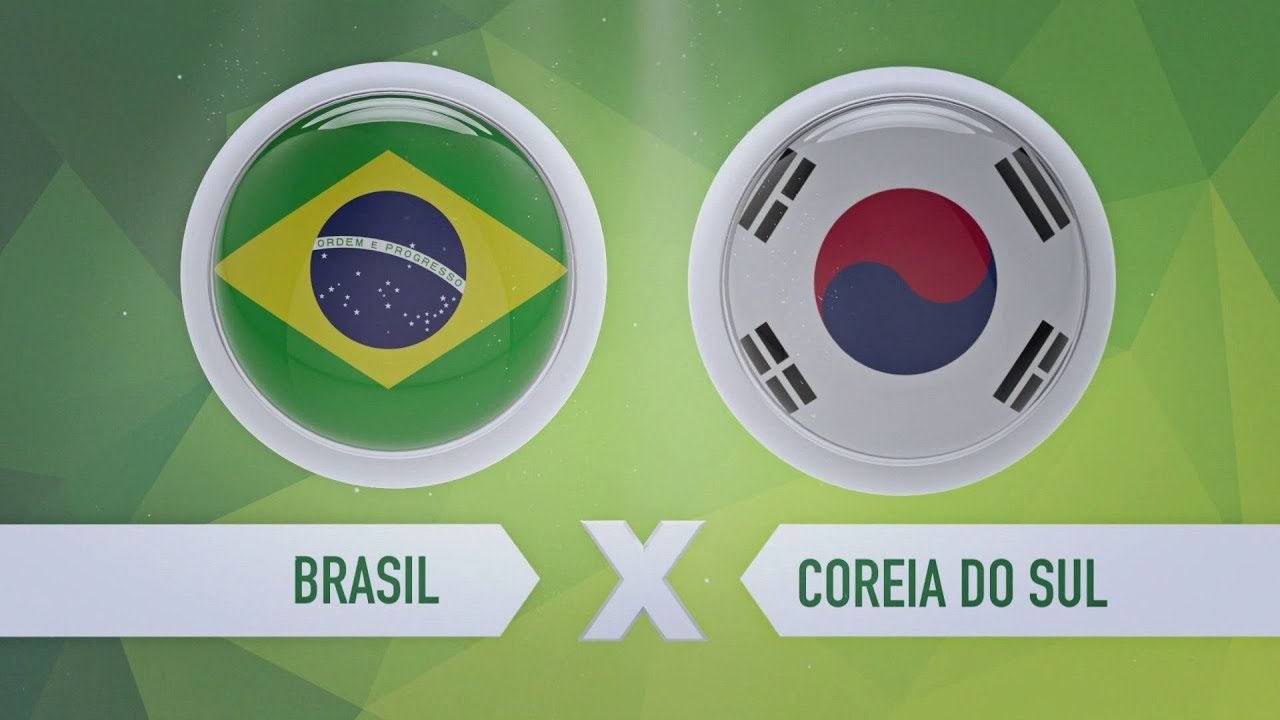 Assista ao vivo Brasil x Coreia do Sul pela Copa online e de forma gratuita