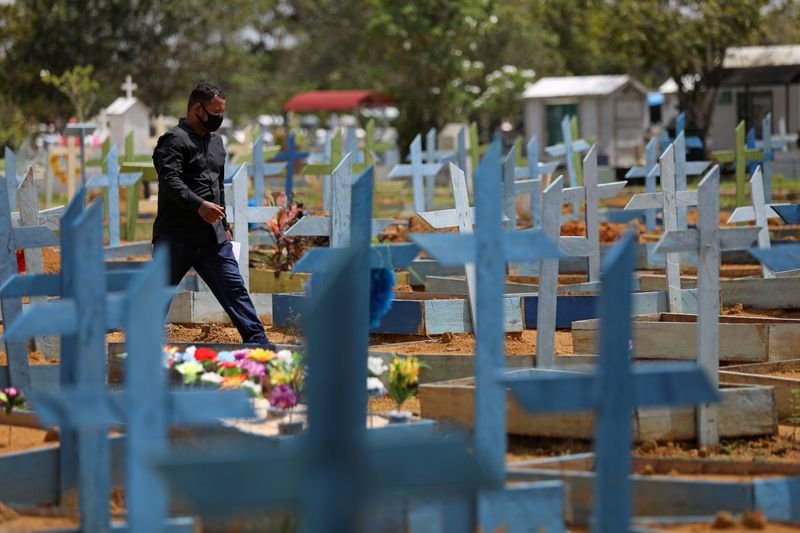 Brasil registra 2.216 novas mortes por Covid-19 e total atinge 484.235 Brasil registra 2.216 novas mortes por Covid-19 e total atinge 484.235