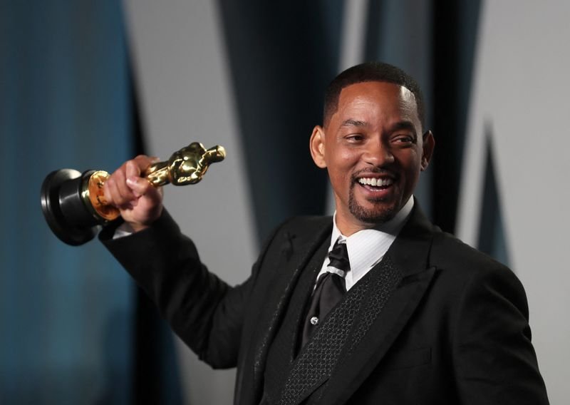 Academia possível ação contra Will Smith por tapa na cerimônia do Oscar