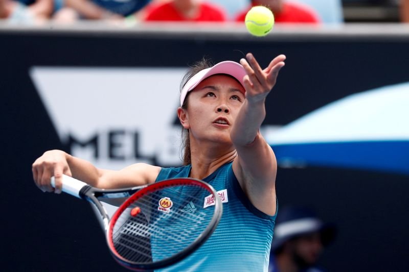 WTA suspende torneios na China por situação de Peng Shuai WTA suspende torneios na China por situação de Peng Shuai