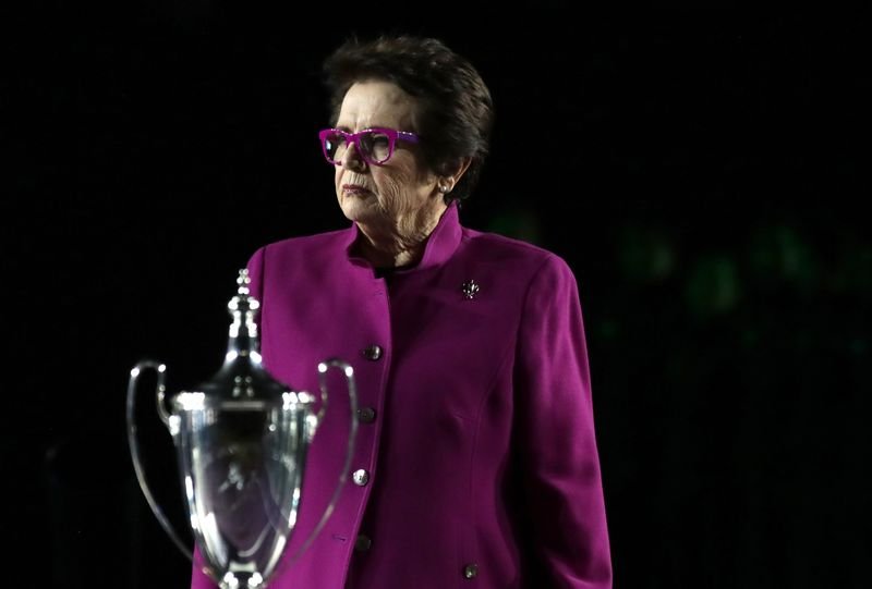 Billie Jean King se diz orgulhosa de postura da WTA em caso Peng Billie Jean King se diz orgulhosa de postura da WTA em caso Peng