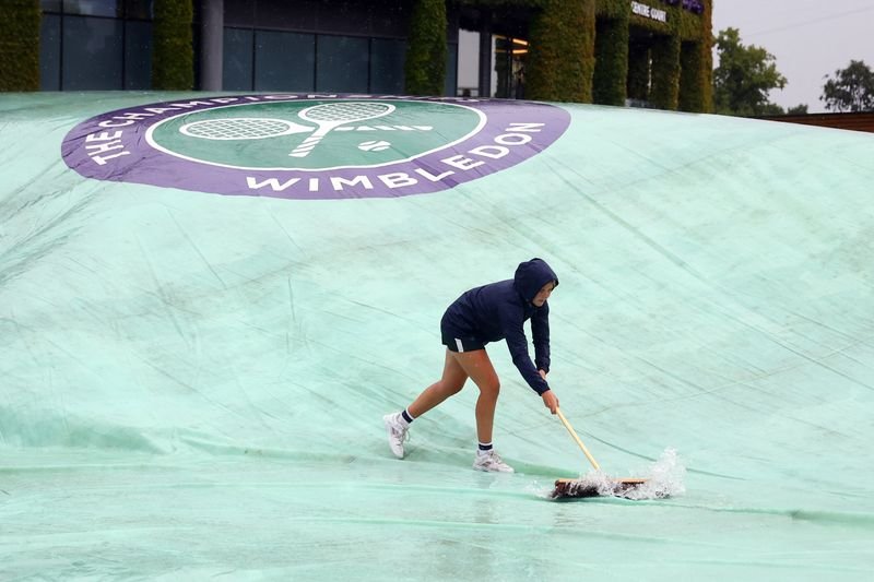 Wimbledon abre para atividades, mas não como de costume Wimbledon abre para atividades, mas não como de costume