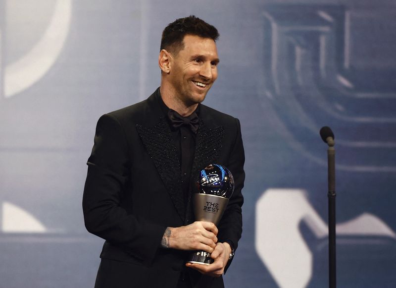 Messi ganó el premio 'The Best' Player of the Year en una ceremonia dominada por Argentina