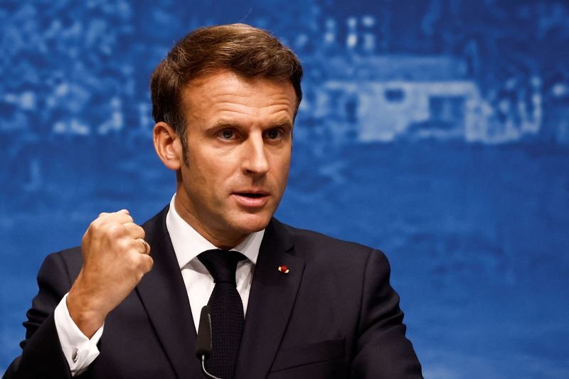 Não se pode permitir que Rússia vença guerra na Ucrânia, diz Macron Não se pode permitir que Rússia vença guerra na Ucrânia, diz Macron